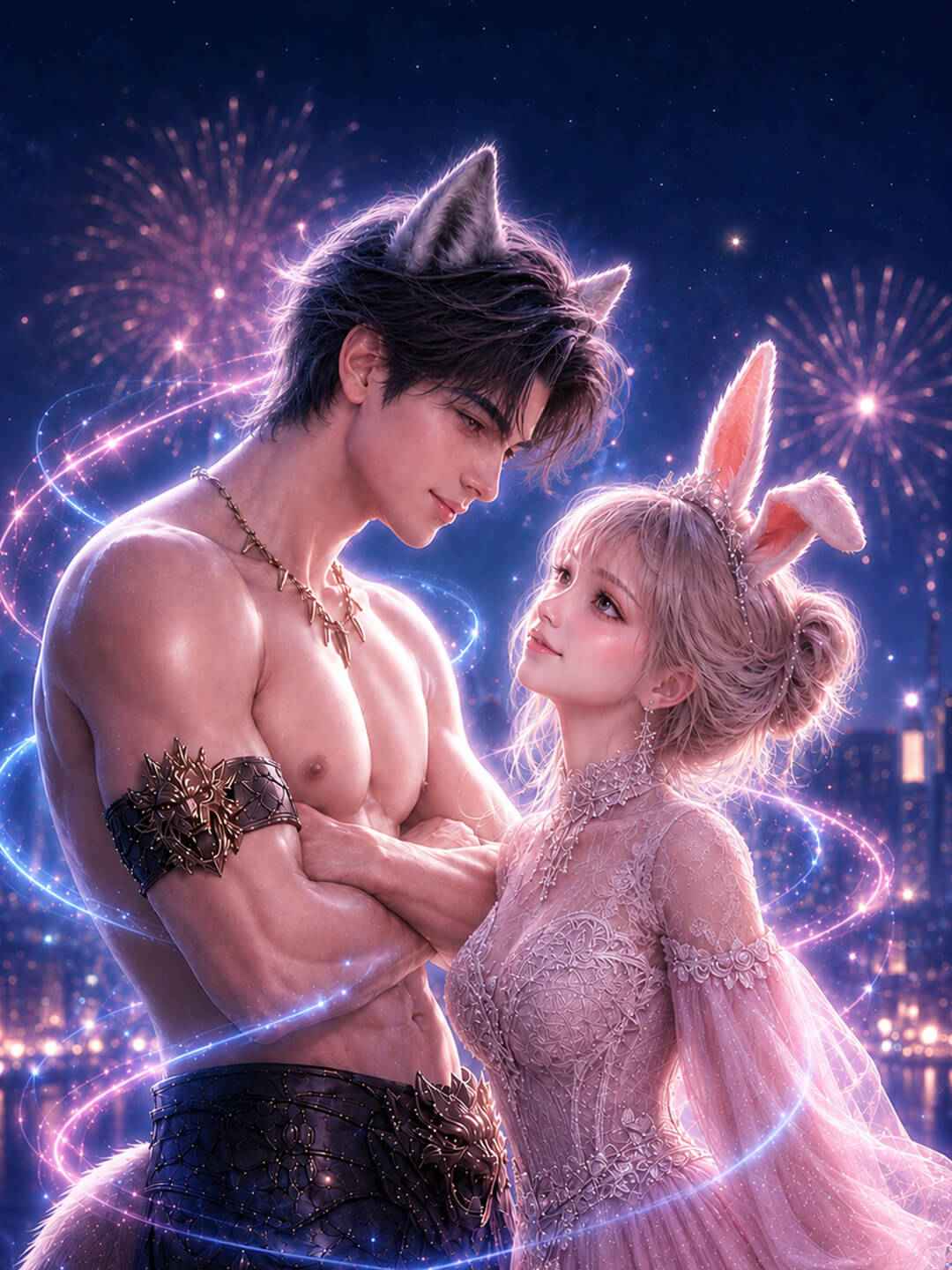 Little rabbit spy, who sent you? 💞🌙